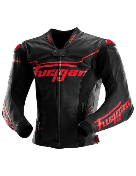 Blouson Furygan SIRIUS - Noir Rouge