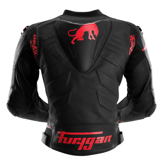 Blouson Furygan SIRIUS - Noir Rouge