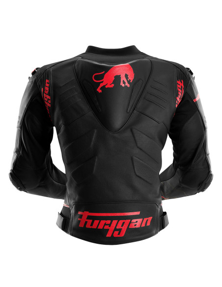Blouson Furygan SIRIUS - Noir Rouge