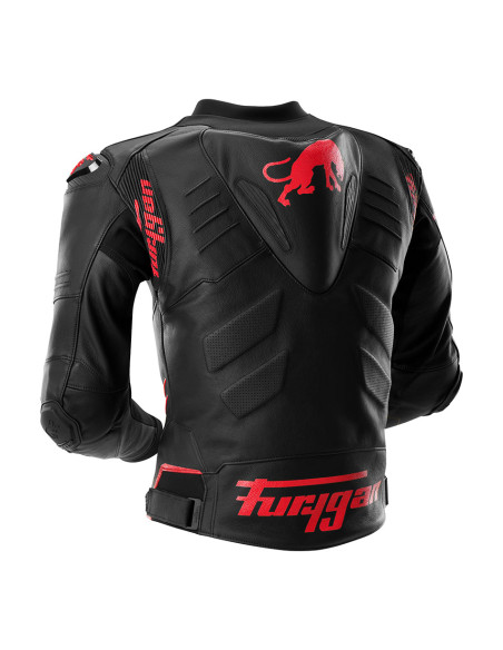 Blouson Furygan SIRIUS - Noir Rouge
