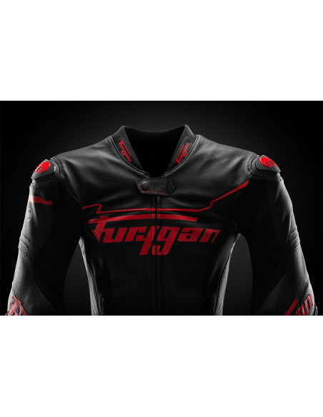 Blouson Furygan SIRIUS - Noir Rouge
