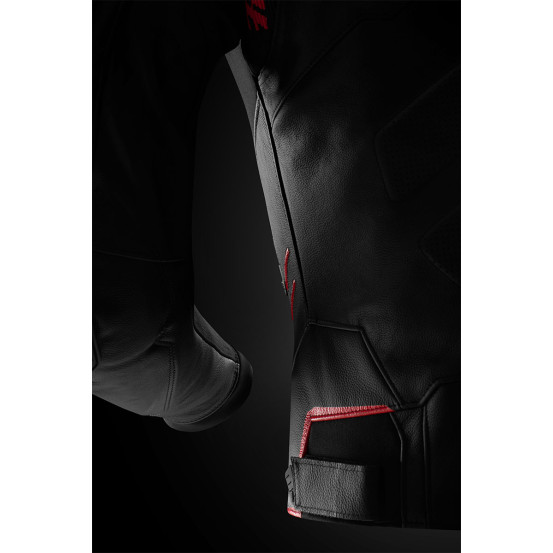 Blouson Furygan SIRIUS - Noir Rouge