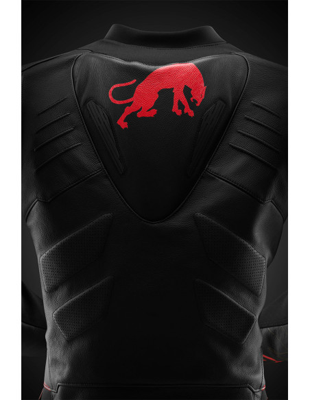Blouson Furygan SIRIUS - Noir Rouge