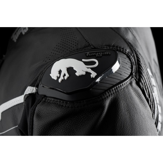 Blouson Furygan SIRIUS - Noir Blanc