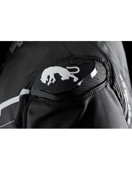 Blouson Furygan SIRIUS - Noir Blanc