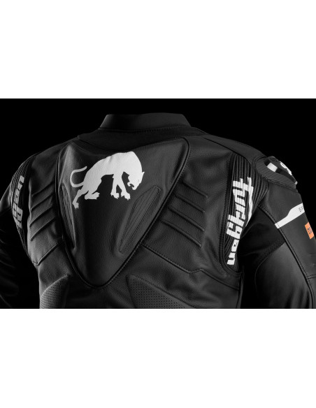 Blouson Furygan SIRIUS - Noir Blanc