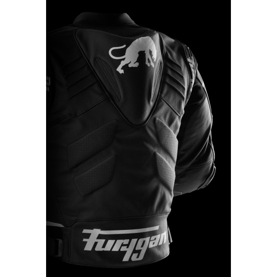 Blouson Furygan SIRIUS - Noir Blanc