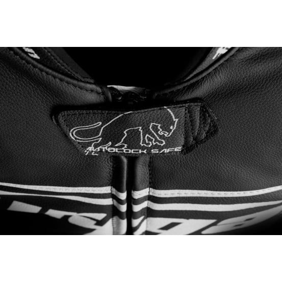 Blouson Furygan SIRIUS - Noir Blanc