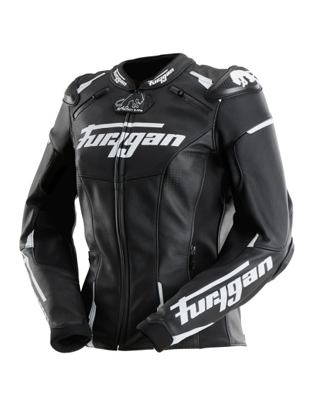 Blouson Femme Furygan RAPTOR LADY - Noir Blanc
