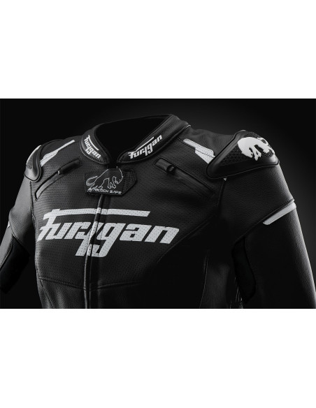 Blouson Femme Furygan RAPTOR LADY - Noir Blanc