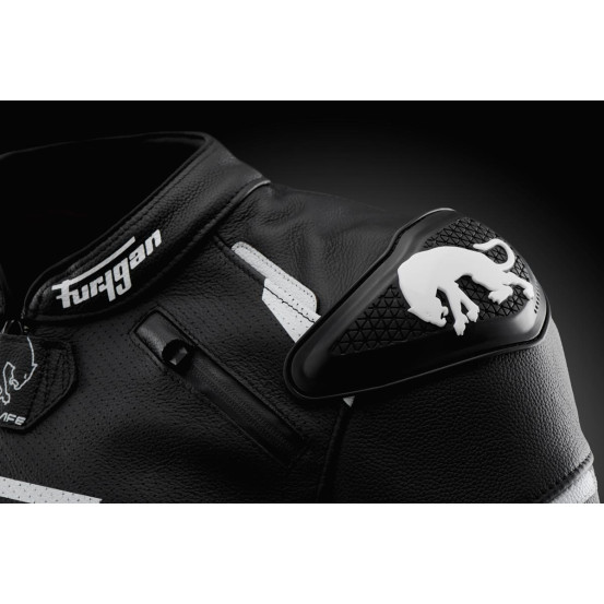 Blouson Femme Furygan RAPTOR LADY - Noir Blanc