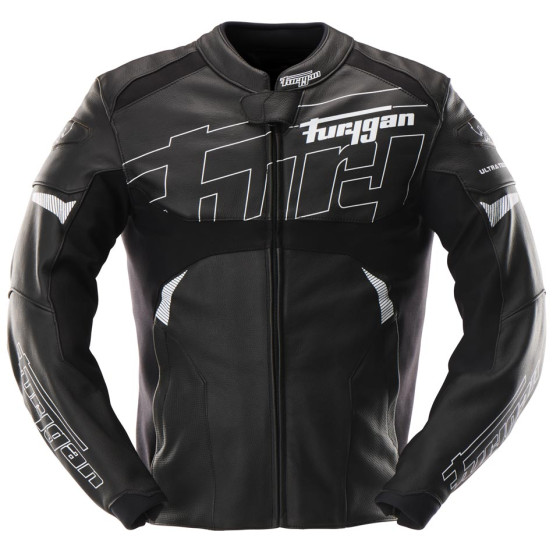Blouson Furygan HELIX - Noir Blanc