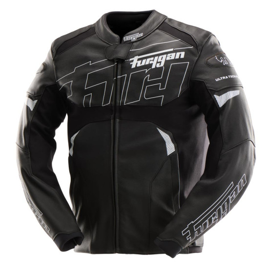 Blouson Furygan HELIX - Noir Blanc
