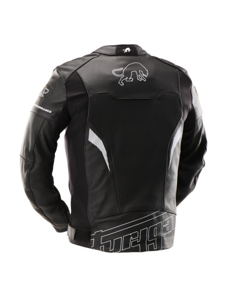 Blouson Furygan HELIX - Noir Blanc