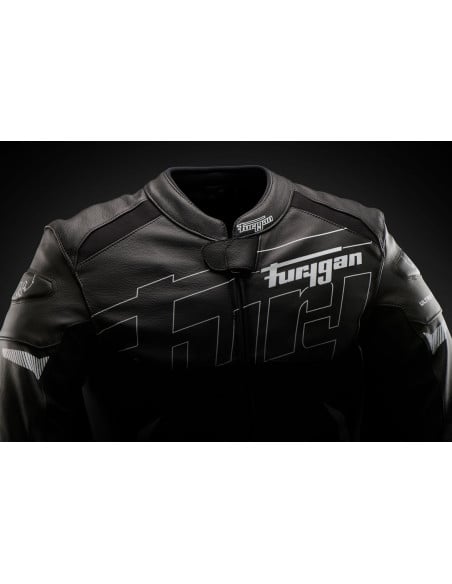 Blouson Furygan HELIX - Noir Blanc