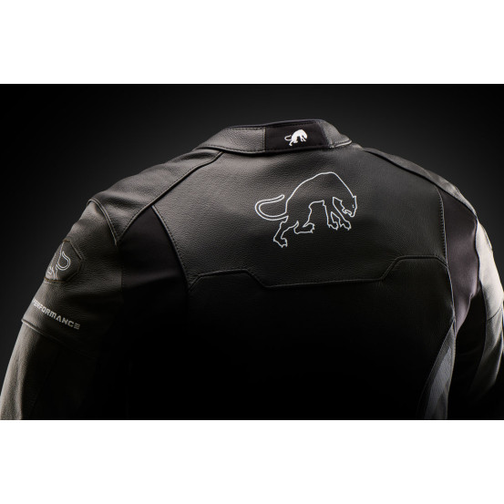 Blouson Furygan HELIX - Noir Blanc