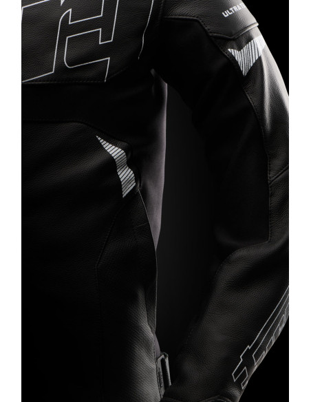 Blouson Furygan HELIX - Noir Blanc