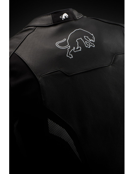 Blouson Furygan HELIX - Noir Blanc