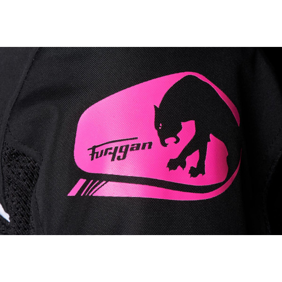 Blouson Femme Furygan MYSTIC EVO VENTED - Noir Blanc Rose