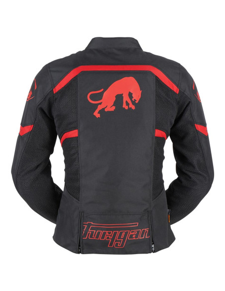 Blouson Femme Furygan MYSTIC EVO VENTED - Noir Rouge
