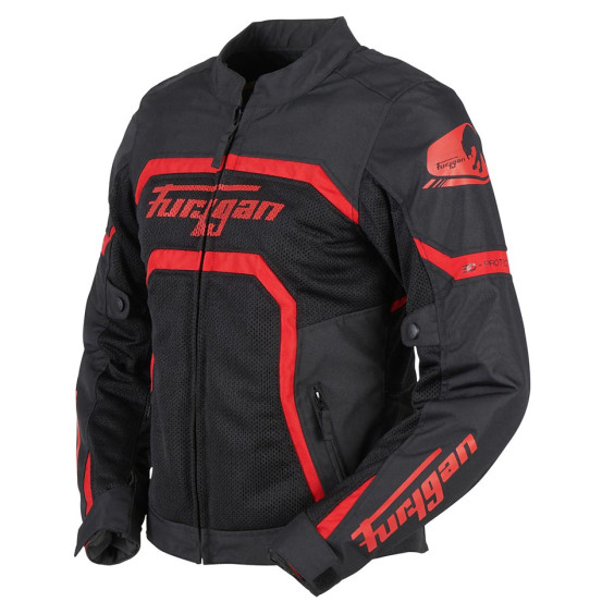 Blouson Femme Furygan MYSTIC EVO VENTED - Noir Rouge