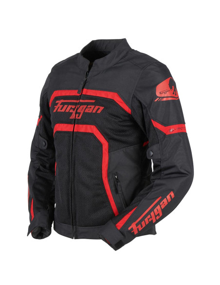 Blouson Femme Furygan MYSTIC EVO VENTED - Noir Rouge