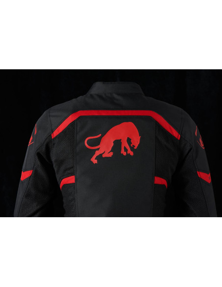 Blouson Femme Furygan MYSTIC EVO VENTED - Noir Rouge