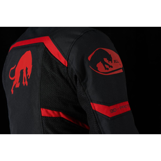 Blouson Femme Furygan MYSTIC EVO VENTED - Noir Rouge