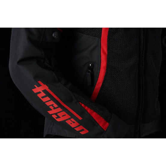 Blouson Femme Furygan MYSTIC EVO VENTED - Noir Rouge