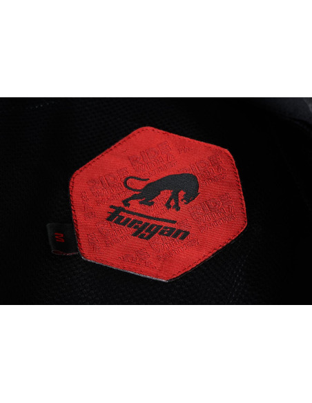 Blouson Femme Furygan MYSTIC EVO VENTED - Noir Rouge