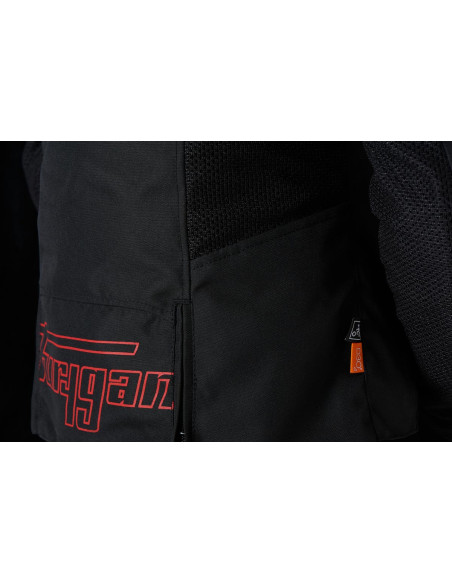 Blouson Femme Furygan MYSTIC EVO VENTED - Noir Rouge