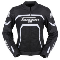Blouson Femme Furygan MYSTIC EVO VENTED - Noir Blanc