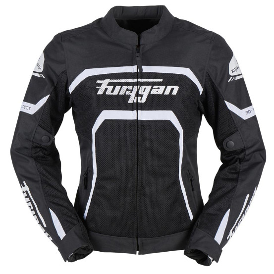 Blouson Femme Furygan MYSTIC EVO VENTED - Noir Blanc