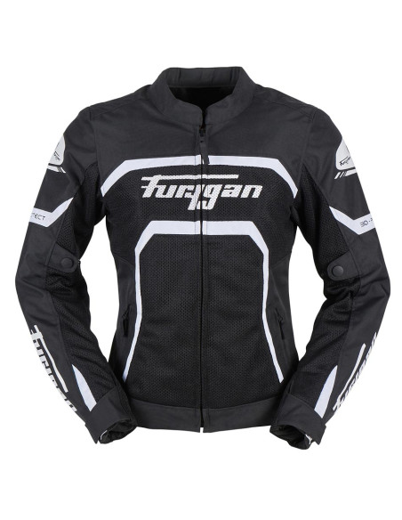 Blouson Femme Furygan MYSTIC EVO VENTED - Noir Blanc