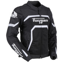 Blouson Femme Furygan MYSTIC EVO VENTED - Noir Blanc 2