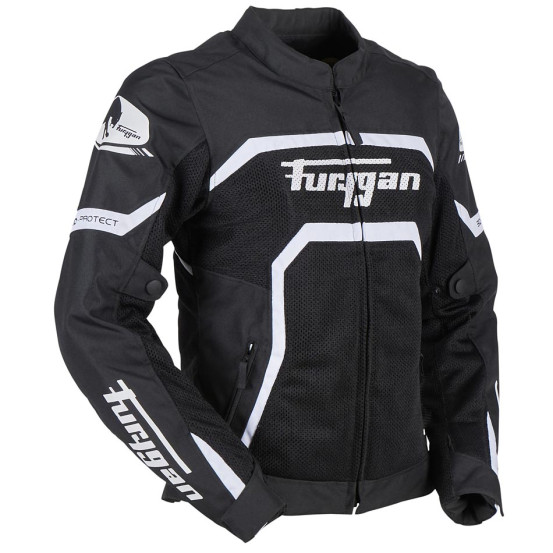 Blouson Femme Furygan MYSTIC EVO VENTED - Noir Blanc