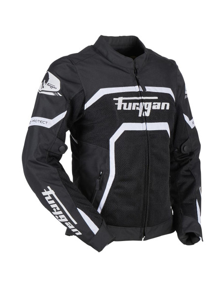 Blouson Femme Furygan MYSTIC EVO VENTED - Noir Blanc