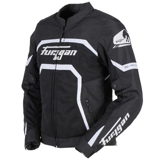 Blouson Femme Furygan MYSTIC EVO VENTED - Noir Blanc
