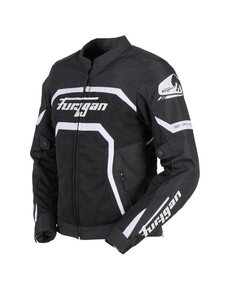 Blouson Femme Furygan MYSTIC EVO VENTED - Noir Blanc