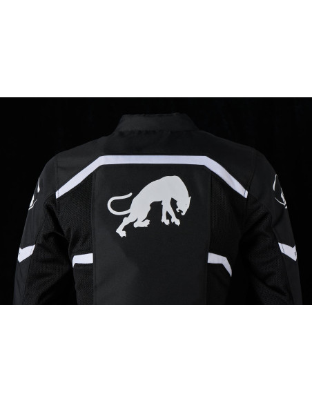 Blouson Femme Furygan MYSTIC EVO VENTED - Noir Blanc