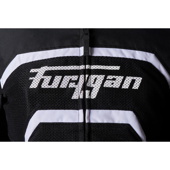 Blouson Femme Furygan MYSTIC EVO VENTED - Noir Blanc