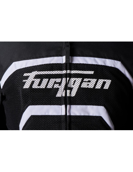 Blouson Femme Furygan MYSTIC EVO VENTED - Noir Blanc