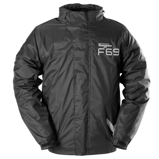 Veste pluie Furygan TORNADO - Noir Jaune Fluo