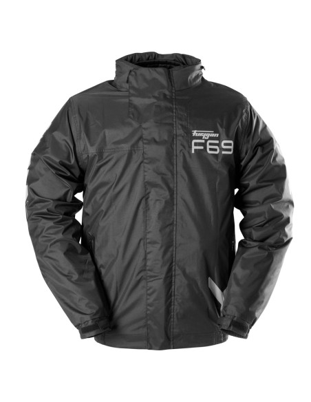 Veste pluie Furygan TORNADO - Noir Jaune Fluo
