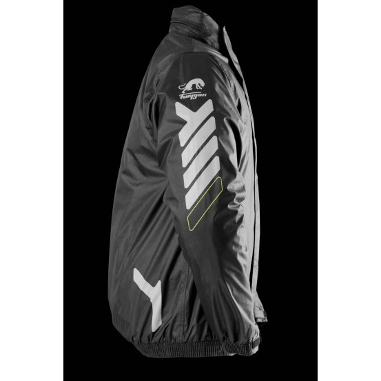 Veste pluie Furygan TORNADO - Noir Jaune Fluo