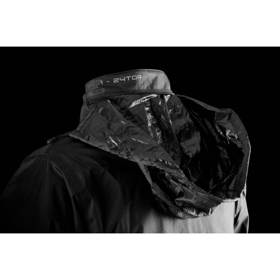 Veste pluie Furygan TORNADO - Noir Jaune Fluo