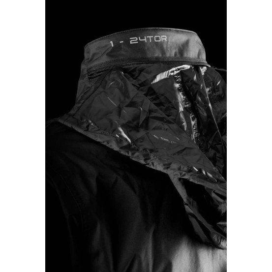 Veste pluie Furygan TORNADO - Noir Jaune Fluo