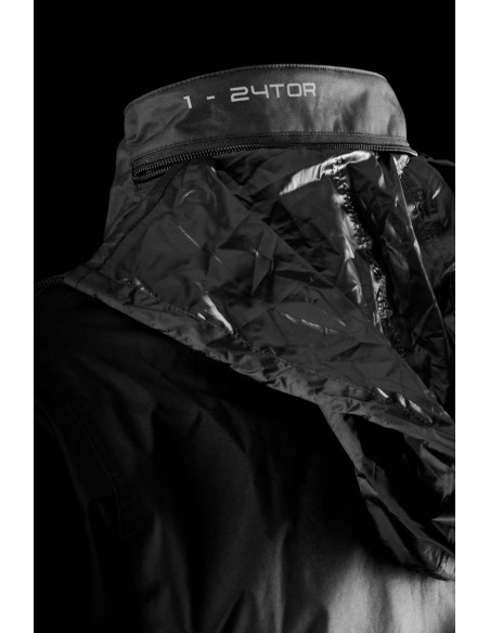 Veste pluie Furygan TORNADO - Noir Jaune Fluo
