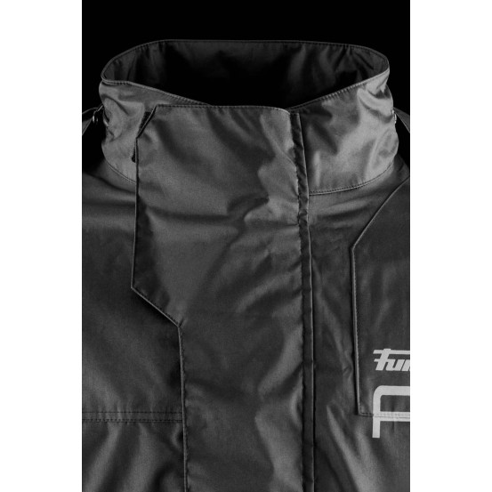Veste pluie Furygan TORNADO - Noir Jaune Fluo