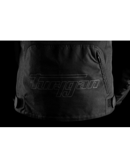 Blouson Furygan AQUILON - Noir Gris
